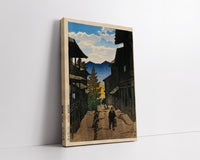 Tabi_miyage_dai_isshū,_Shiobara_Arayu_no_aki by Kawase Hasui