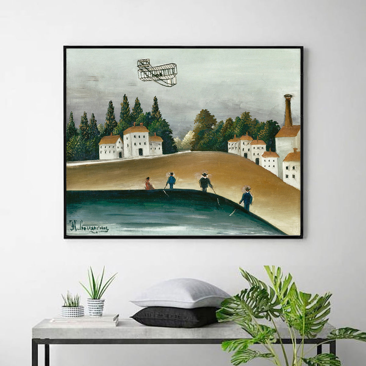 The Anglers by Henri Rousseau