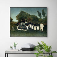 The Artillerymen by Henri Rousseau