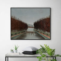 The Canal by Henri Rousseau