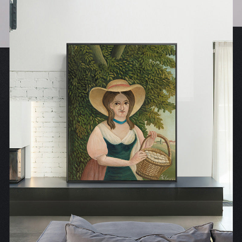 The Egg Woman by Henri Rousseau