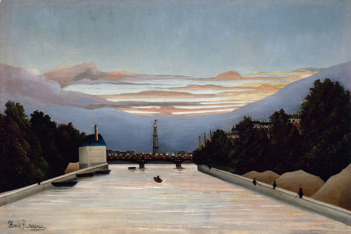 The Eiffel Tower by Henri Rousseau