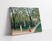 The Monument to Chopin in the Luxembourg Gardens by Henri Rousseau