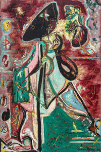 The Moon Woman by Jackson Pollock