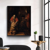 The Return of the Prodigal Son by Rembrandt Harmenszoon van Rijn