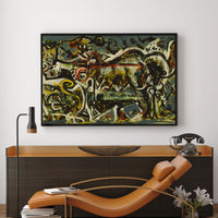 The She-Wolf by Jackson Pollock