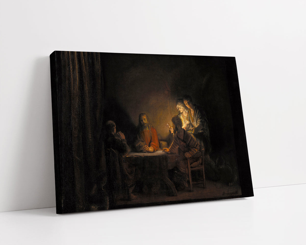 The Supper at Emmaus by Rembrandt Harmenszoon van Rijn