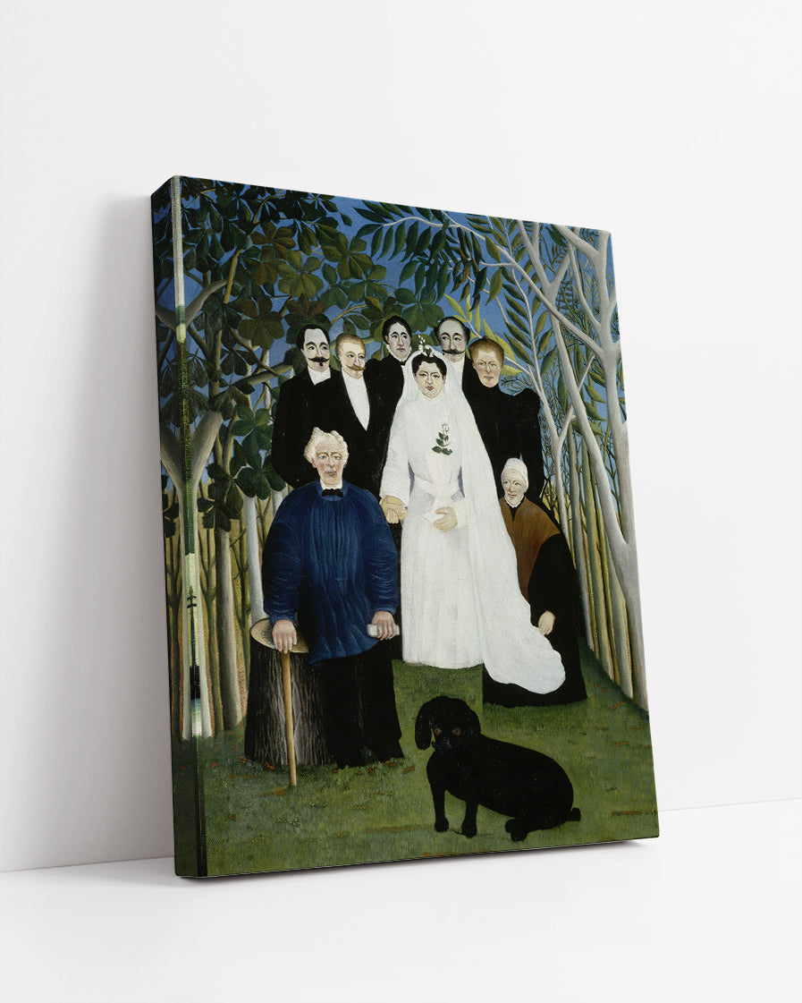 The Wedding Party by Henri Rousseau