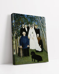 The Wedding Party by Henri Rousseau