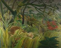 Tiger in a Tropical Storm by Henri Rousseau