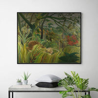Tiger in a Tropical Storm by Henri Rousseau