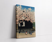 Tokyo_junidai,_haru_no_atagoyama by Kawase Hasui