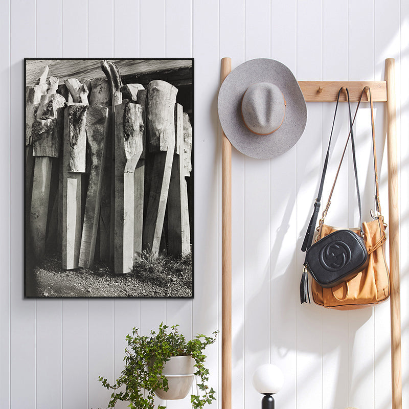 Totems, Old Shipyard, Rye (1932) by Paul Nash