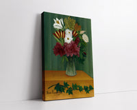 Vase of Flowers by Henri Rousseau