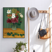 Vase of Flowers by Henri Rousseau