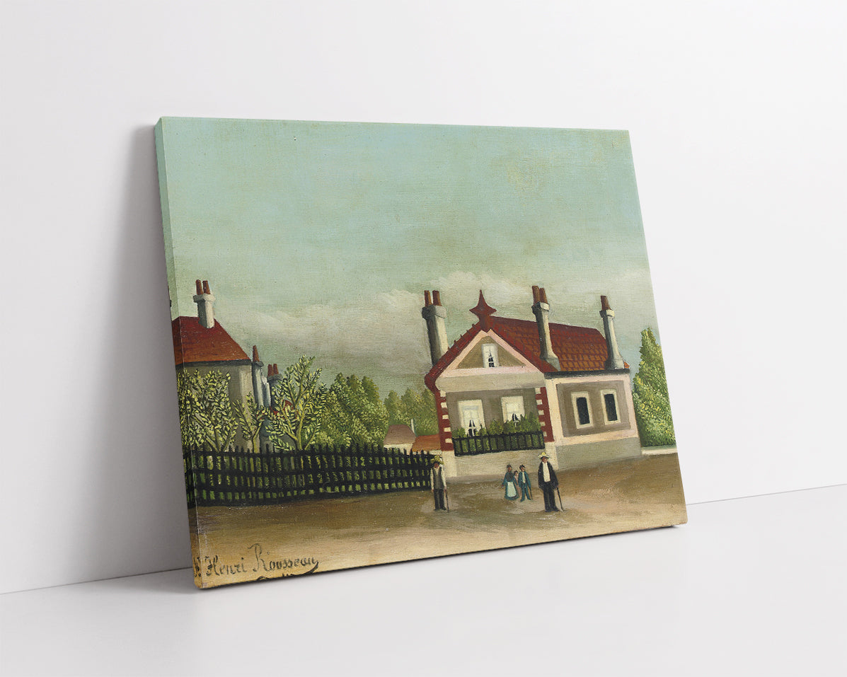 View of Alfortville by Henri Rousseau