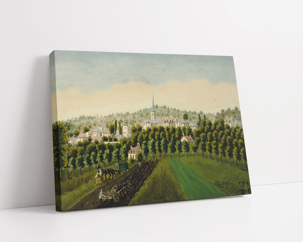 View of Bottom and Meudon Billancourt by Henri Rousseau
