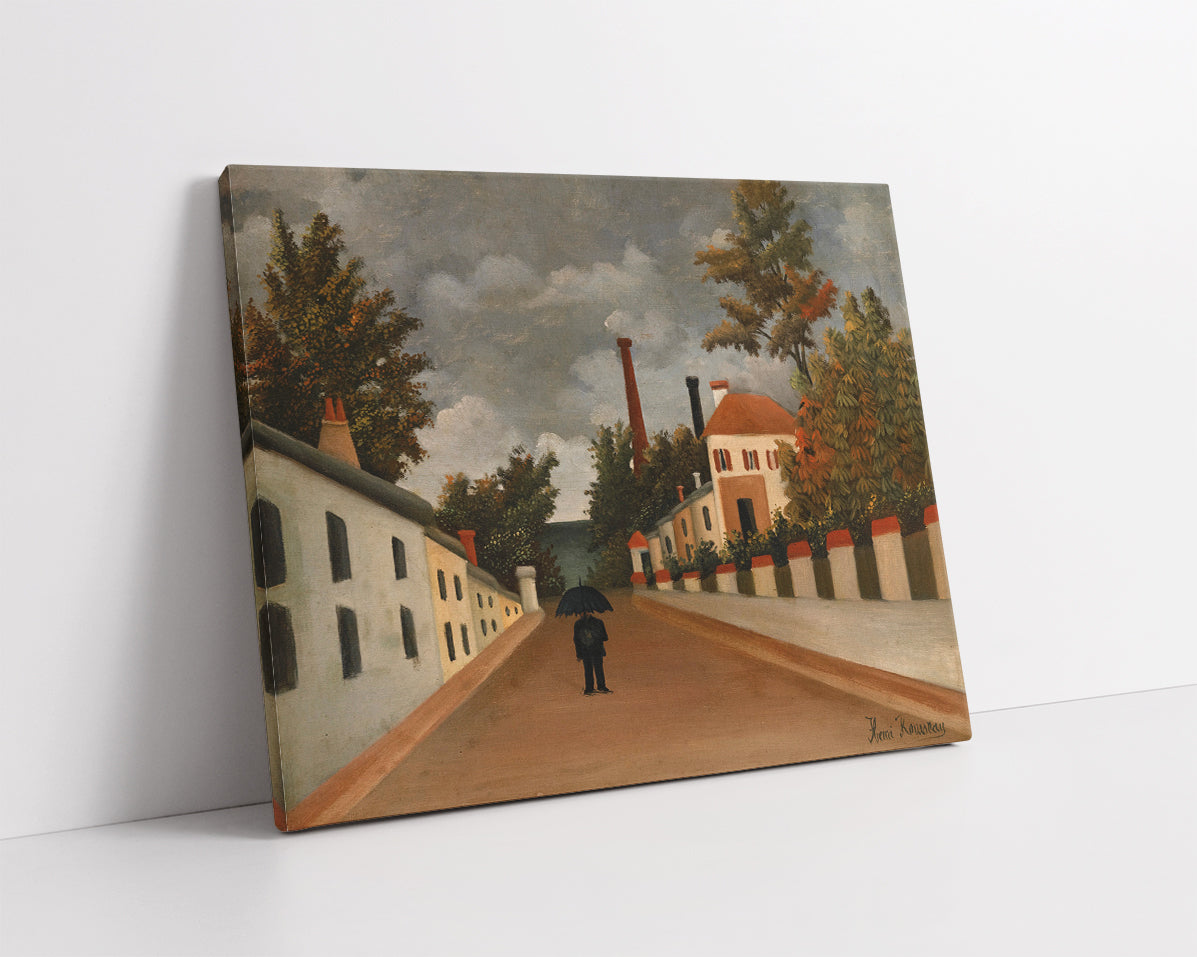 View of Paris Surroundings by Henri Rousseau