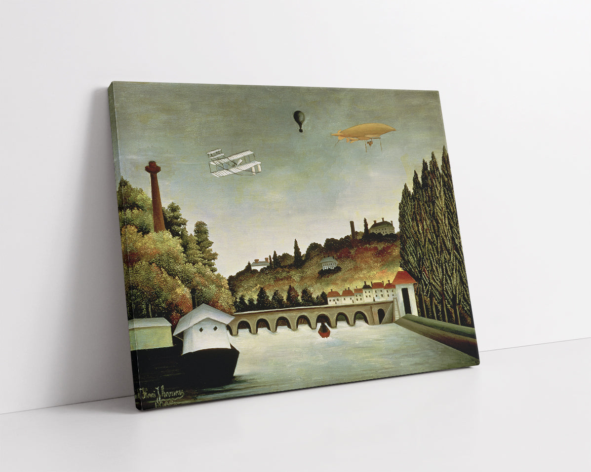 View of Sevres Bridge by Henri Rousseau