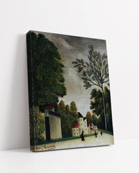 Village Street by Henri Rousseau