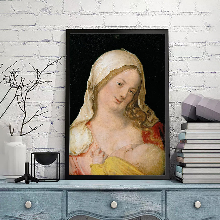 Virgin Suckling the Child by Albrecht Durer