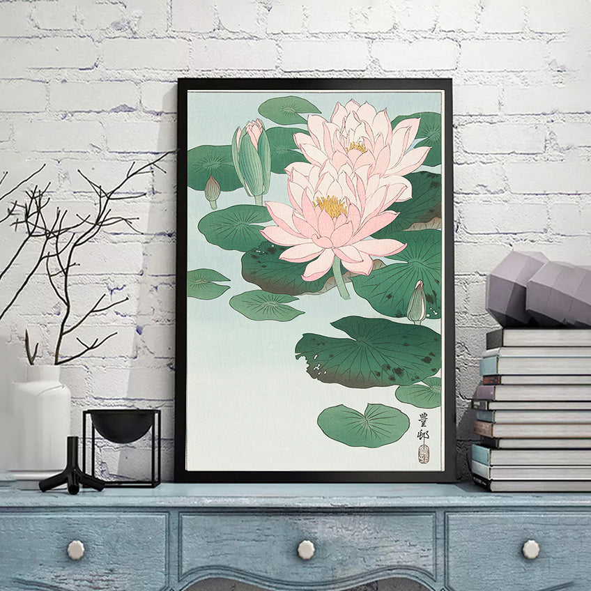 Water Lily by Ohara Koson