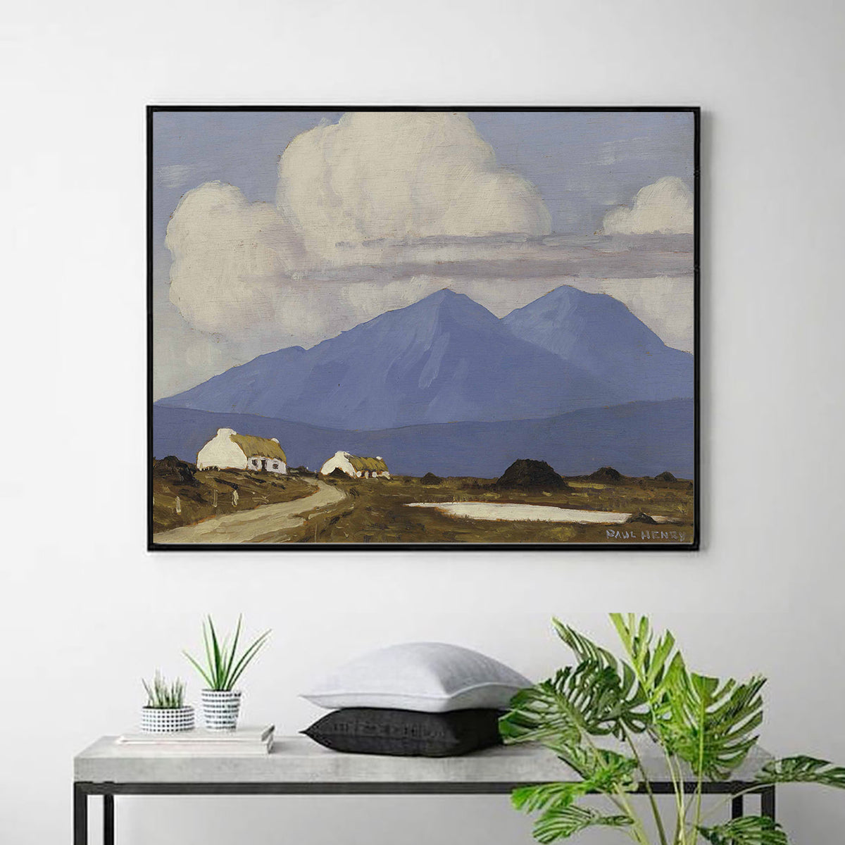 West of Ireland Cottages by Paul Henry