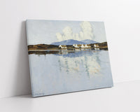 West of Ireland Lakeland with Cottages by Paul Henry
