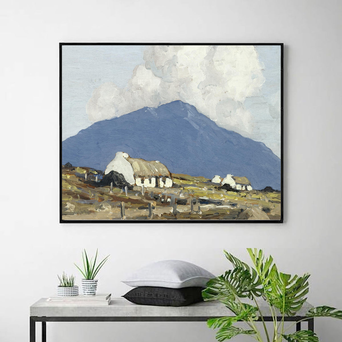 West of ireland Cottages by Paul Henry