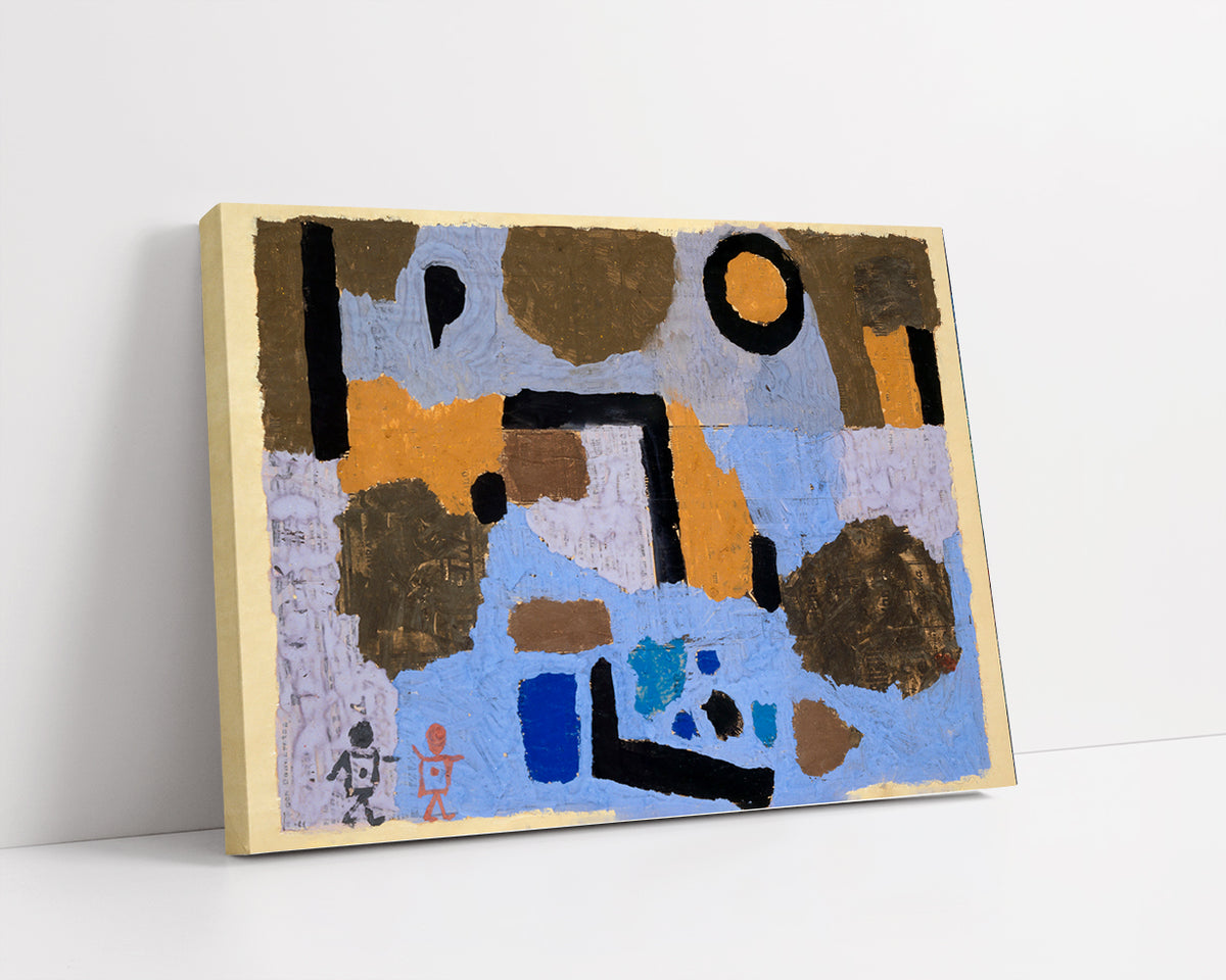 With the two lost ones  by Paul Klee