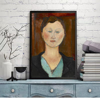Woman Buckle by Amedeo Modigliani