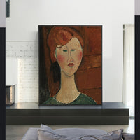 Woman with Red Hair  by Amedeo Modigliani