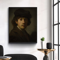 Young Man by Rembrandt Harmenszoon van Rijn