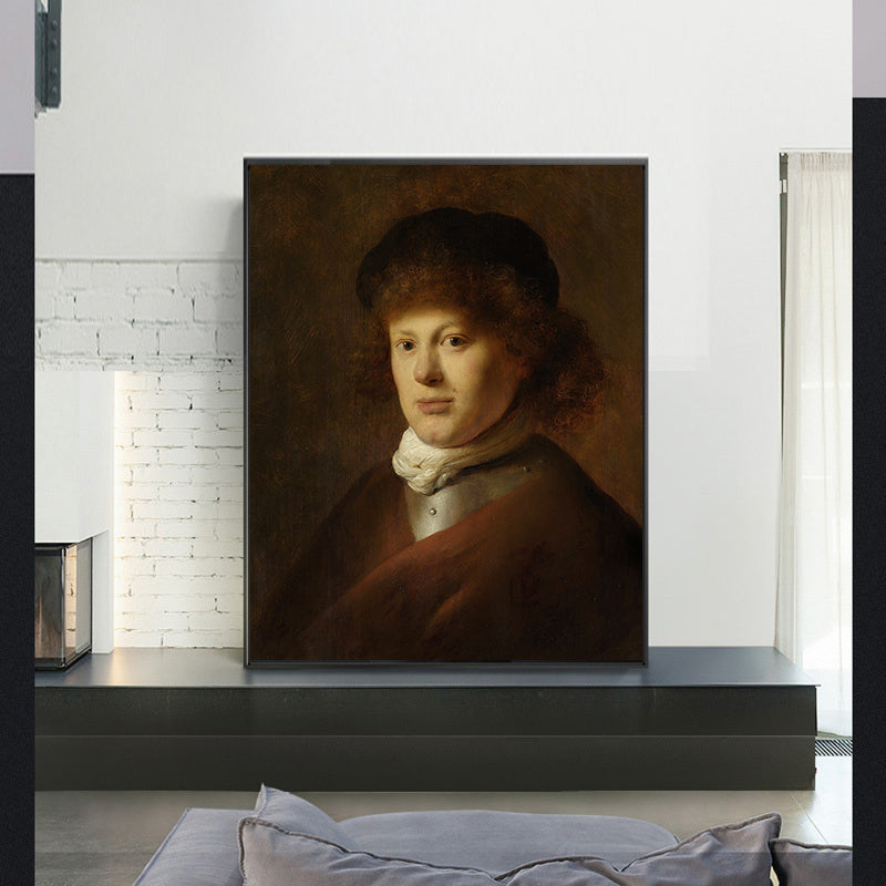 Young Man by Rembrandt Harmenszoon van Rijn