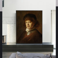 Young Man by Rembrandt Harmenszoon van Rijn