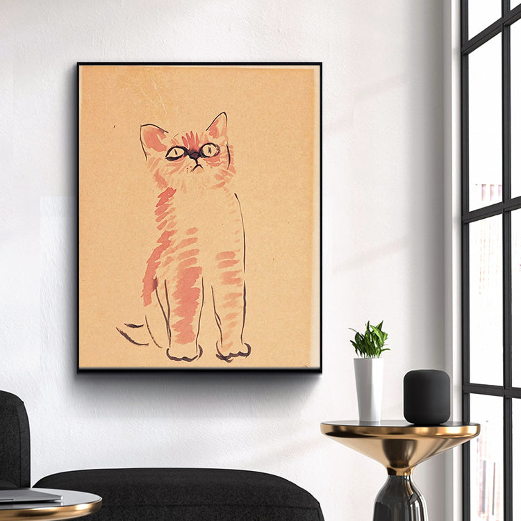 a cat by San Yu