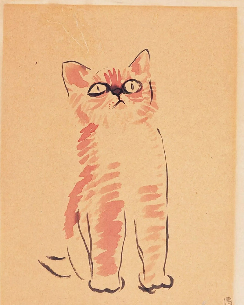 a cat by San Yu