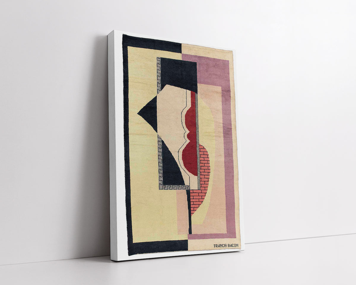 a large modernist carpet circa by Francis Bacon
