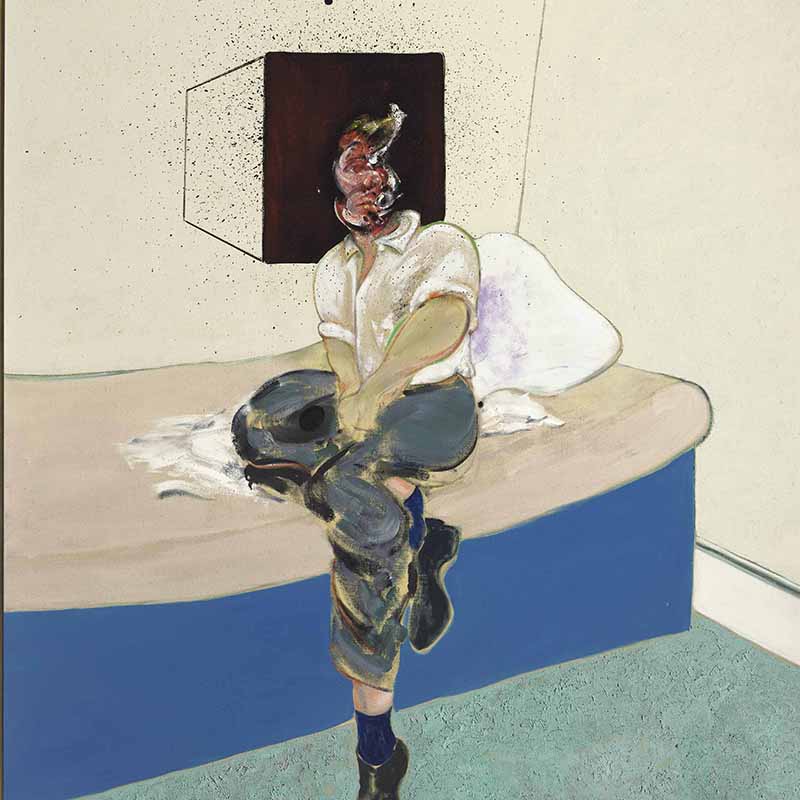 study for self-portrait by Francis Bacon