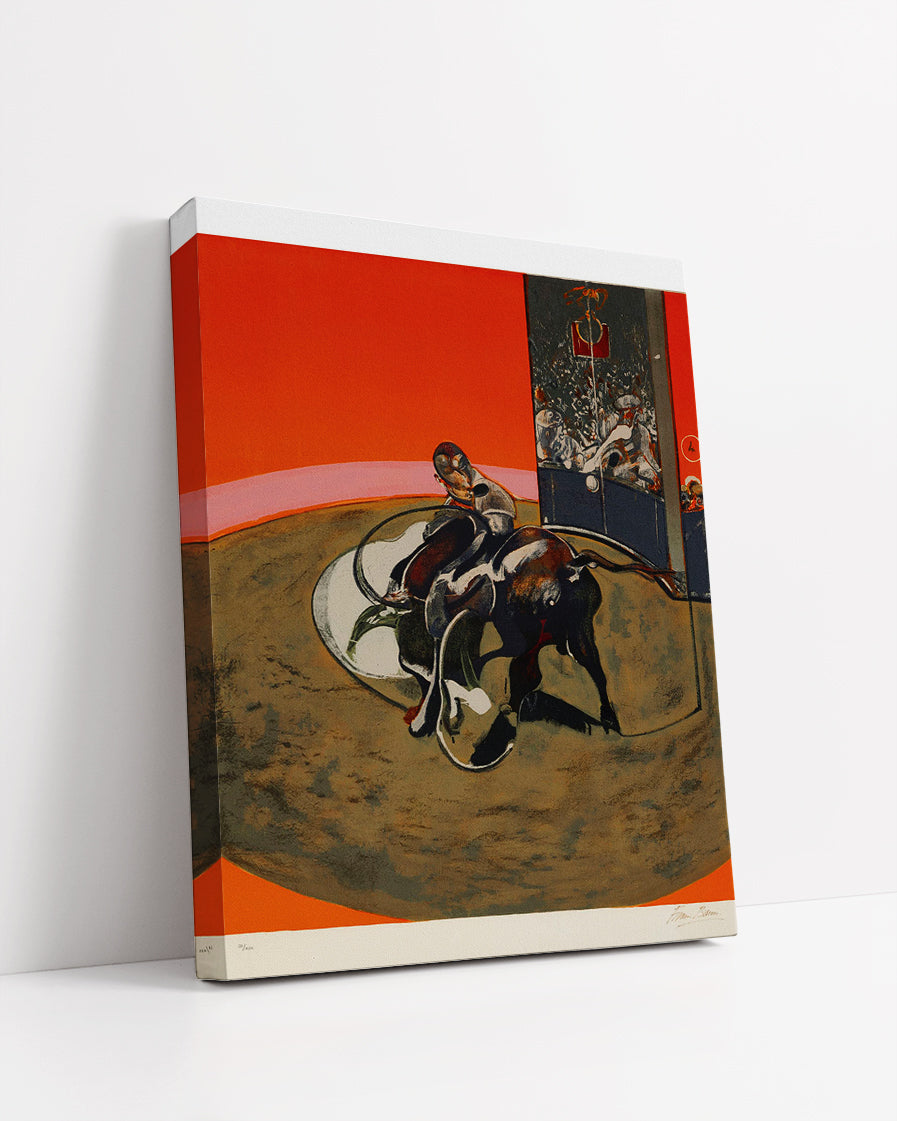 three studies of the male back by Francis Bacon