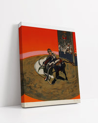 three studies of the male back by Francis Bacon