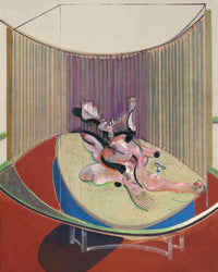 version no 2 of lying figure with hypodermic syringe by Francis Bacon