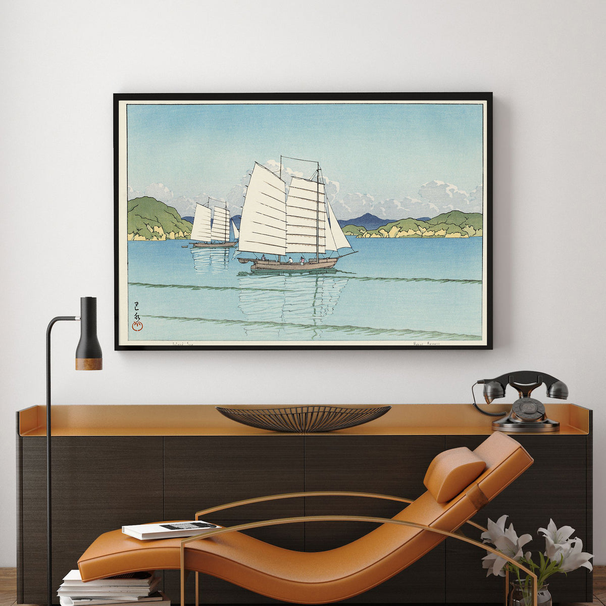 calendar_for_the_pacific_transport_lines by Kawase Hasui