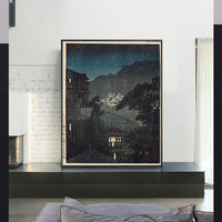 higo  ochinoki onsen090543 by Kawase Hasui