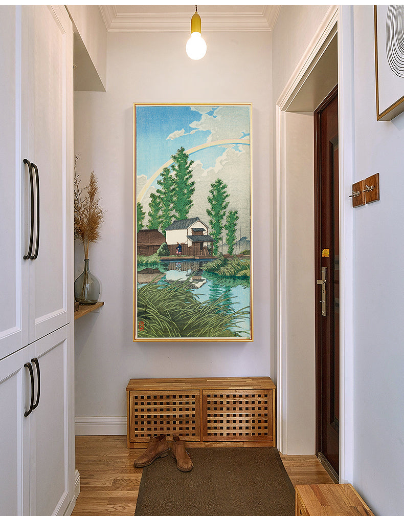 itako no natsu by Kawase Hasui