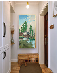 itako no natsu by Kawase Hasui