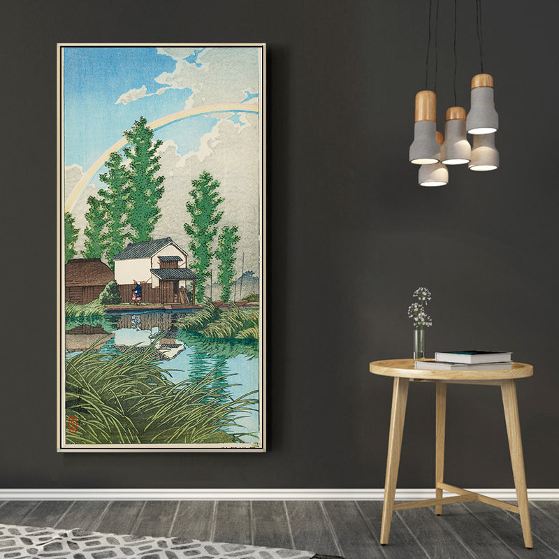 itako no natsu by Kawase Hasui