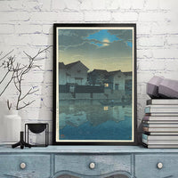 two_prints_from_the_series_souvenirs_of_travel_iii by Kawase Hasui