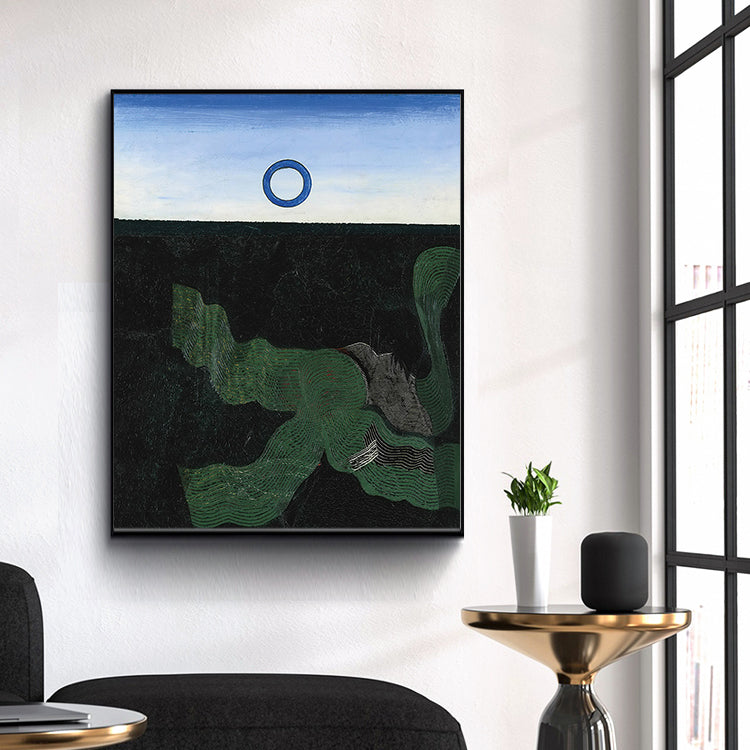 savage moon by Max Ernst