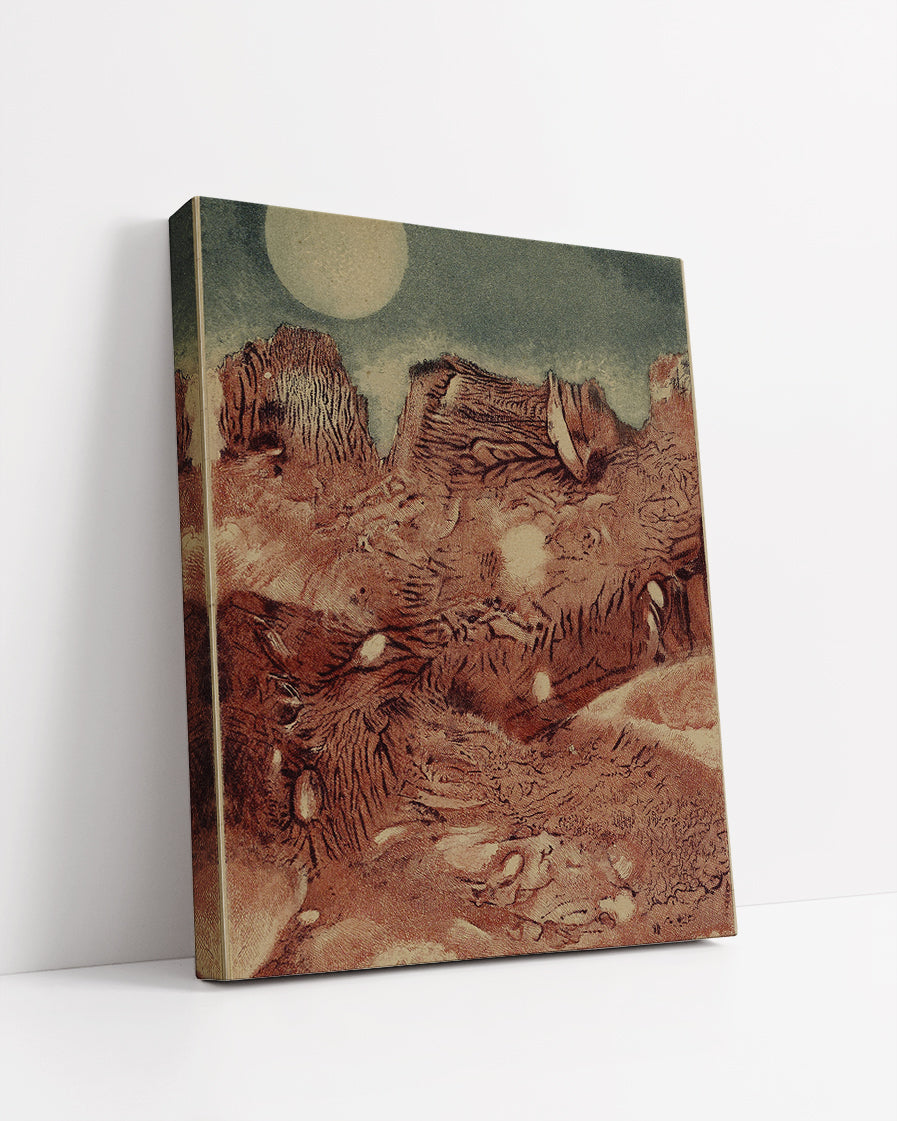 vue de ma fenetre by Max Ernst